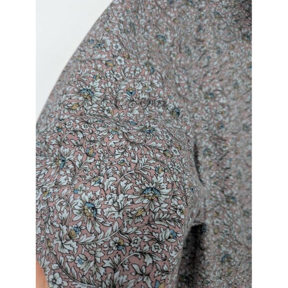 Vintage Hilo Hattie Hawaiian Button Up Shirt Men Size L Floral Tropical USA Boho - Picture 5 of 9